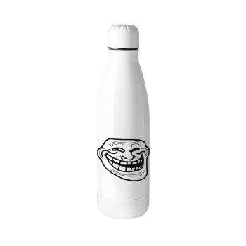 Troll face, Metal mug thermos (Stainless steel), 500ml