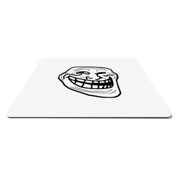 Troll face, Mousepad rect 27x19cm