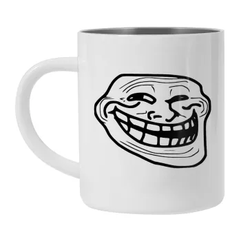 Troll face, Κούπα Ανοξείδωτη διπλού τοιχώματος 300ml