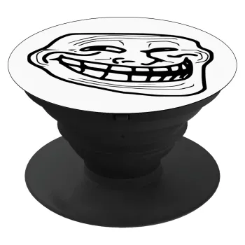 Troll face, Phone Holders Stand  Μαύρο Βάση Στήριξης Κινητού στο Χέρι