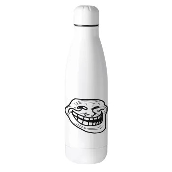 Troll face, Metal mug thermos (Stainless steel), 500ml