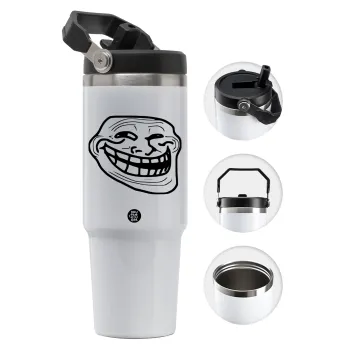 Troll face, Θερμός Ανοξείδωτο 30oz με χερούλι