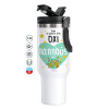 Mega Travel Mug / Κούπα Ταξιδίου, διπλού τοιχώματος (θερμό) 1,2L