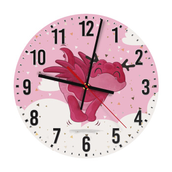 Flying Dyno, Ρολόι τοίχου ξύλινο (30cm)