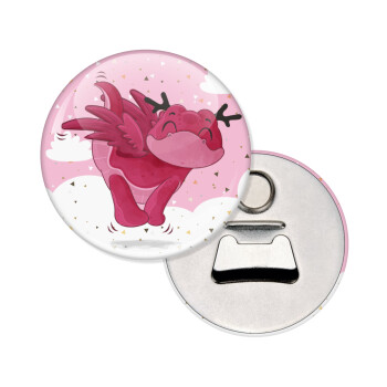 Flying Dyno, Μαγνητάκι και ανοιχτήρι μπύρας στρογγυλό διάστασης 5,9cm