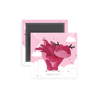 Flying Dyno, Μαγνητάκι ψυγείου τετράγωνο διάστασης 5x5cm