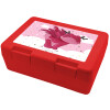Children's cookie container RED 185x128x65mm (BPA free plastic)