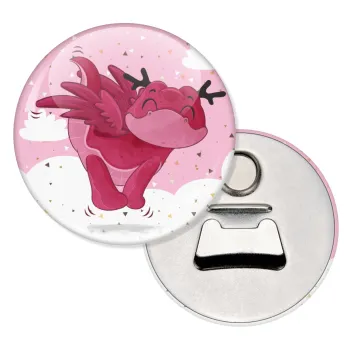 Flying Dyno, Μαγνητάκι και ανοιχτήρι μπύρας στρογγυλό διάστασης 5,9cm