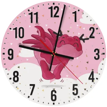 Flying Dyno, Ρολόι τοίχου ξύλινο (30cm)