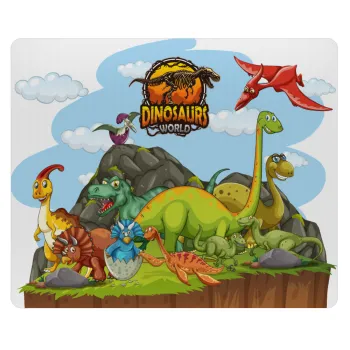 Dinosaur's world, Mousepad rect 23x19cm