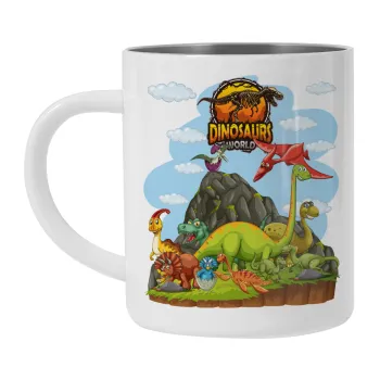 Dinosaur's world, Mug Stainless steel double wall 300ml