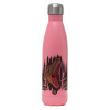 Μεταλλικό παγούρι θερμός Ροζ Ματ (Stainless steel), διπλού τοιχώματος, 500ml