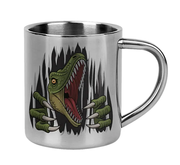 Dinosaur scratch — Mug Stainless steel double wall 300ml