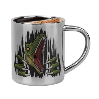 Dinosaur scratch, Κουπάκι μεταλλικό διπλού τοιχώματος για espresso (220ml)