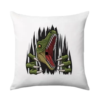 Dinosaur scratch, Μαξιλάρι καναπέ 40x40cm περιέχεται το  γέμισμα