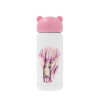 Pink stainless steel thermal flask, 320ml
