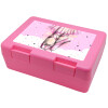 Children's cookie container PINK 185x128x65mm (BPA free plastic)
