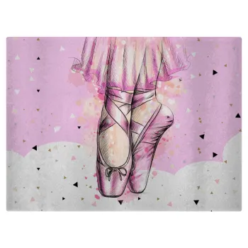 Ballerina shoes, Επιφάνεια κοπής γυάλινη (38x28cm)
