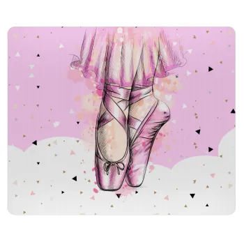 Ballerina shoes, Mousepad ορθογώνιο 23x19cm
