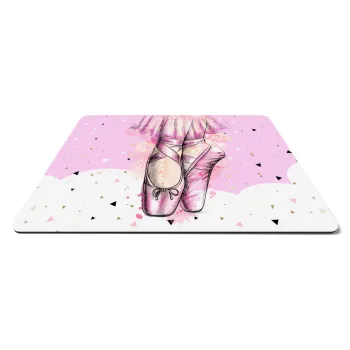 Ballerina shoes, Mousepad ορθογώνιο 27x19cm