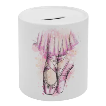 Ballerina shoes, Κουμπαράς πορσελάνης με τάπα