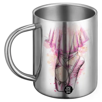 Ballerina shoes, BIG Mug Stainless steel double wall (450ml)