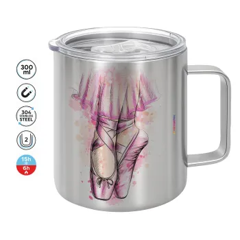 Ballerina shoes, Mug Stainless steel double wall 300ml