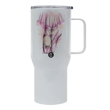 Ballerina shoes, Tumbler με καπάκι, διπλού τοιχώματος (θερμό) 750L