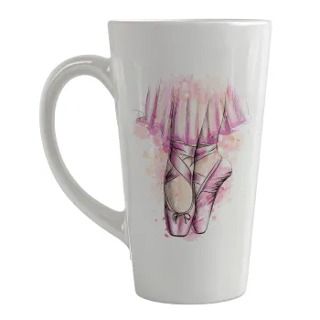 Ballerina shoes, Κούπα κωνική Latte Μεγάλη, κεραμική, 450ml
