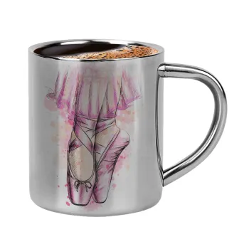 Ballerina shoes, Κουπάκι μεταλλικό διπλού τοιχώματος για espresso (220ml)