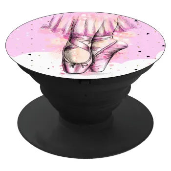 Ballerina shoes, Phone Holders Stand  Black Hand-held Mobile Phone Holder