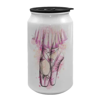Ballerina shoes, Κούπα ταξιδιού μεταλλική με καπάκι (tin-can) 500ml