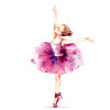 Ballerina watercolor