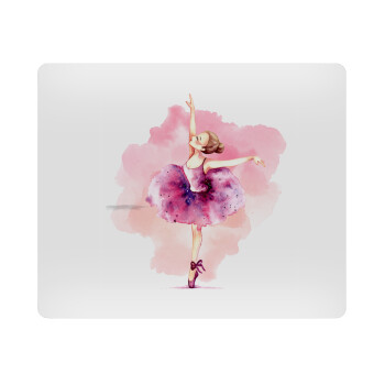 Ballerina watercolor, Mousepad ορθογώνιο 23x19cm