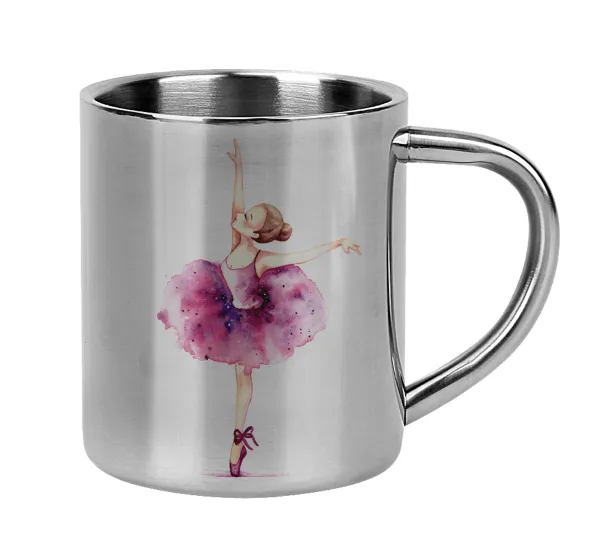Ballerina watercolor — Mug Stainless steel double wall 300ml
