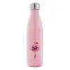 Μεταλλικό παγούρι θερμός Ροζ Ιριδίζον (Stainless steel), διπλού τοιχώματος, 500ml