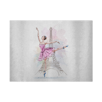 Ballerina in Paris, Επιφάνεια κοπής γυάλινη (38x28cm)