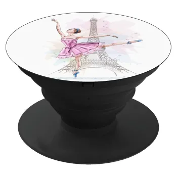 Ballerina in Paris, Phone Holders Stand  Μαύρο Βάση Στήριξης Κινητού στο Χέρι