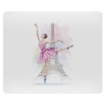 Ballerina in Paris, Mousepad ορθογώνιο 23x19cm