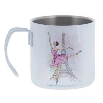 Ballerina in Paris — Κούπα Ανοξείδωτη διπλού τοιχώματος 400ml