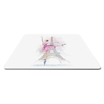 Ballerina in Paris, Mousepad ορθογώνιο 27x19cm
