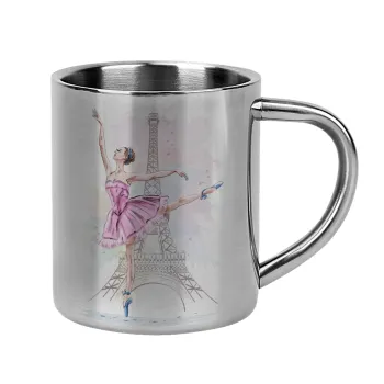 Ballerina in Paris, Mug Stainless steel double wall 300ml
