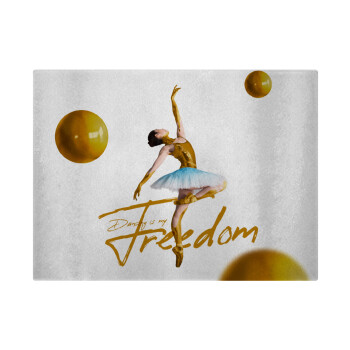 Gold Dancer, Επιφάνεια κοπής γυάλινη (38x28cm)