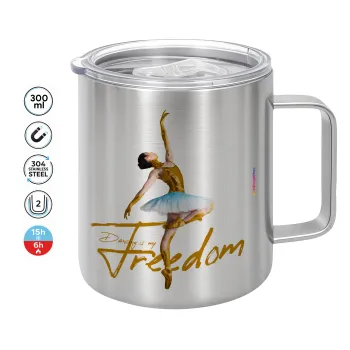 Gold Dancer, Mug Stainless steel double wall 300ml