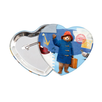 Αρκουδάκι Πάντινγκτον, Κονκάρδα παραμάνα καρδιά (57x52mm)