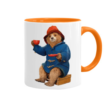 Αρκουδάκι Πάντινγκτον, Mug colored orange, ceramic, 330ml