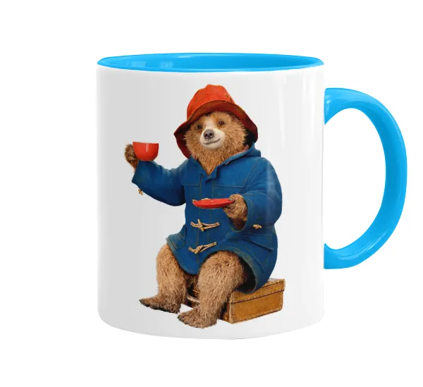 Αρκουδάκι Πάντινγκτον — Mug colored light blue, ceramic, 330ml