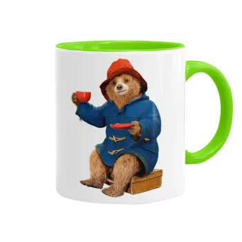 Αρκουδάκι Πάντινγκτον, Κούπα χρωματιστή βεραμάν, κεραμική, 330ml