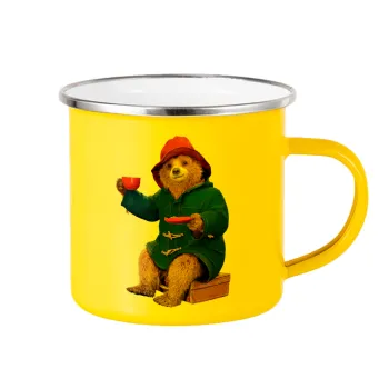 Αρκουδάκι Πάντινγκτον, Yellow Enamel Metallic Cup 360ml