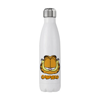 Garfield, Μεταλλικό παγούρι θερμός (Stainless steel), διπλού τοιχώματος, 750ml